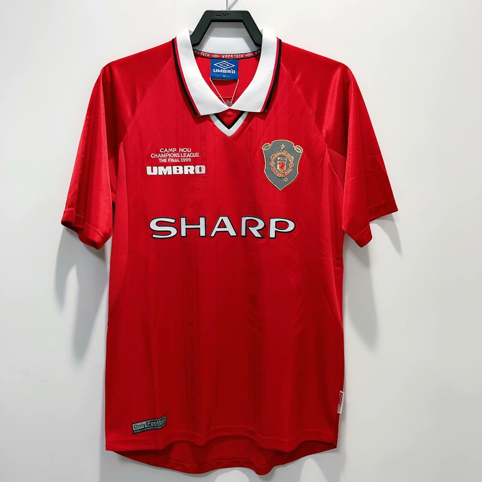 Manchester United 1998/99 Champions League Winning Jersey