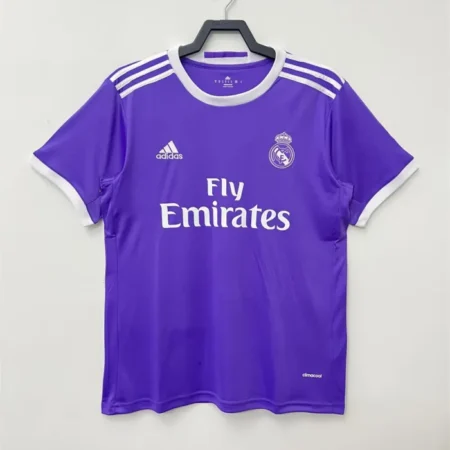 Real Madrid 2017/16 Retro Away Jersey