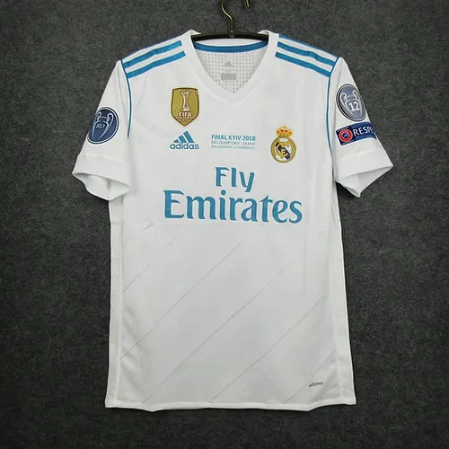 Real Madrid 2017/18 Champions League Winning Jersey