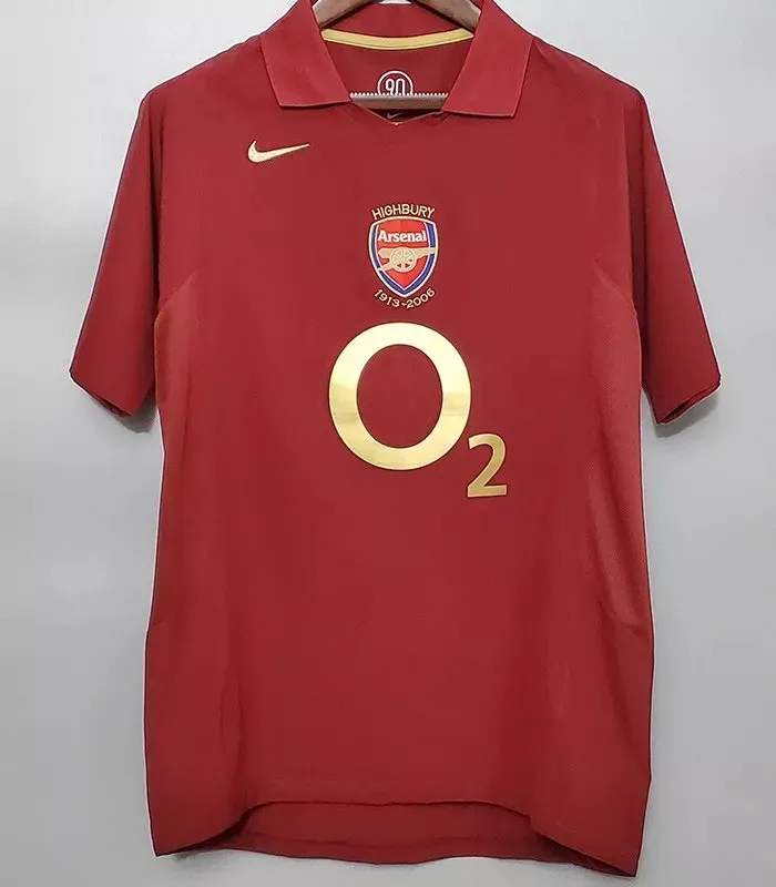 Arsenal 1998/99 Highbury Retro Home Jersey Front