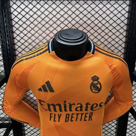Real Madrid 2024/25 Away Jersey Long Sleeves