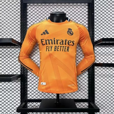 Real Madrid 2024/25 Away Jersey Long Sleeves
