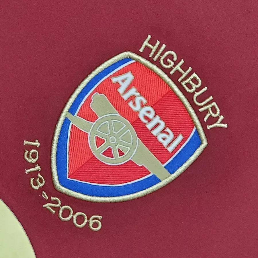 Arsenal 1998/99 Highbury Retro Home Jersey Tag 3