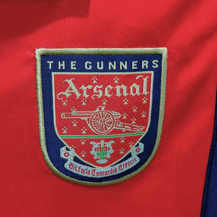 Arsenal 1998/99 Retro Home Jersey Tag 4 Arsenal 1998/99 Retro Home Jersey Tag 4