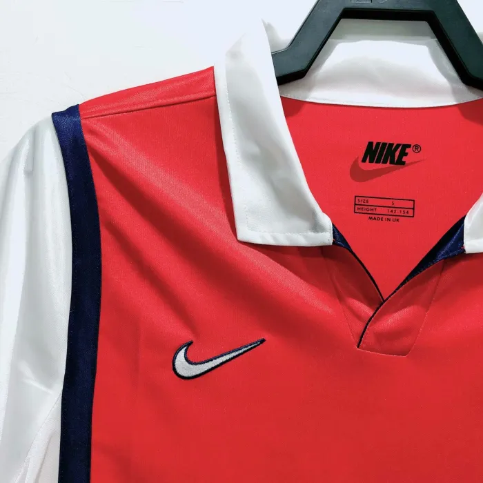 Arsenal 1998/99 Retro Home Jersey Tag 7 Arsenal 1998/99 Retro Home Jersey Tag 7