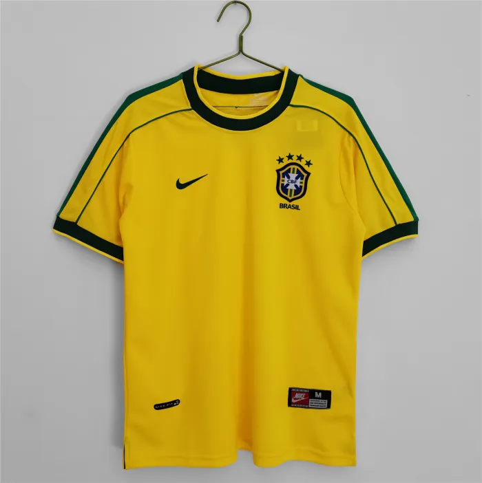 Brazil 1998 Home Jersey Brazil 1998 Home Jersey