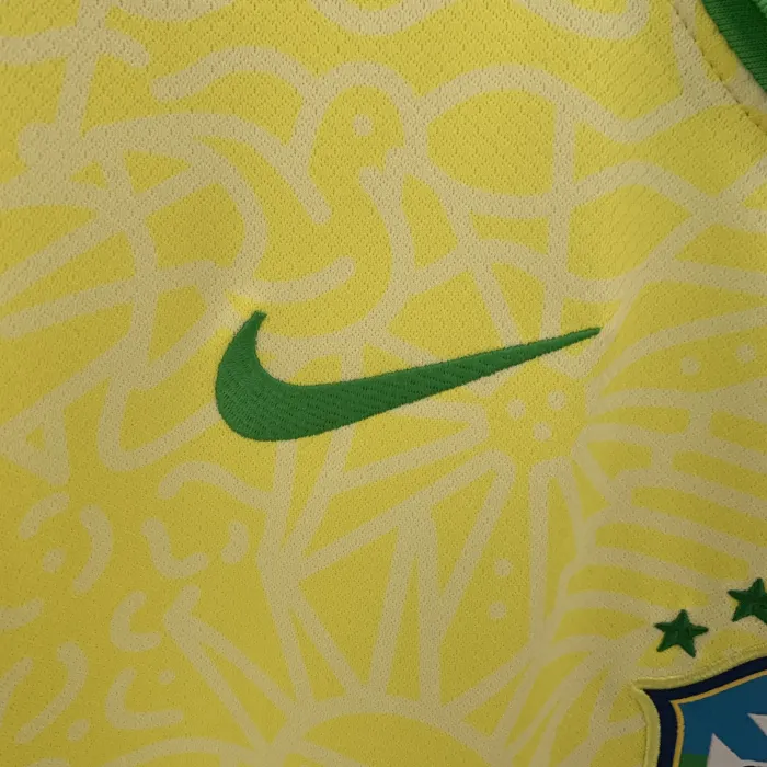 Brazil 2024 Home Jersey Tag 3