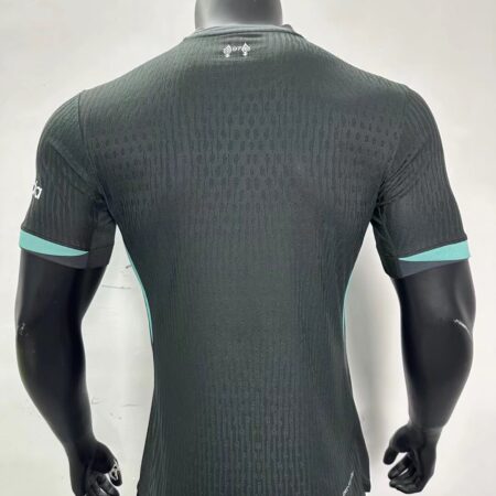 Liverpool 2024/25 Away Jersey Back Liverpool 2024/25 Away Jersey Back