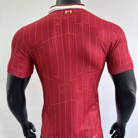 Liverpool 2024/25 Home Jersey Back Liverpool 2024/25 Home Jersey Back