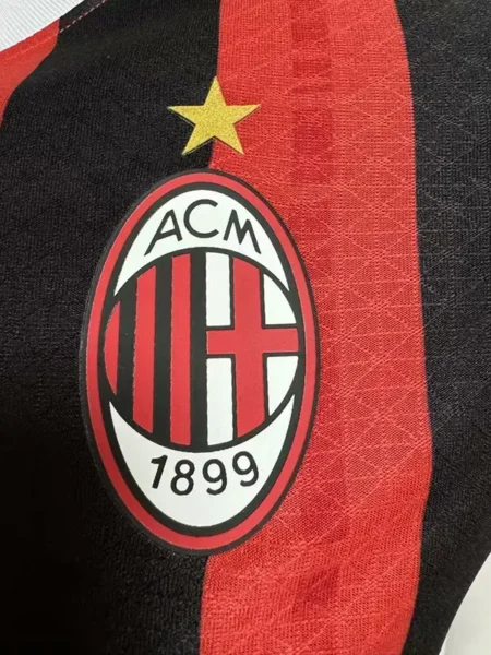 AC Milan 2024/25 Home Jersey Tag 1