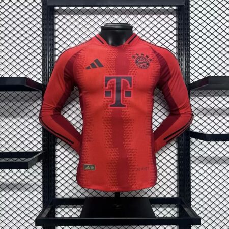 Bayern Munich 2024/25 Home Jersey Long Sleeves