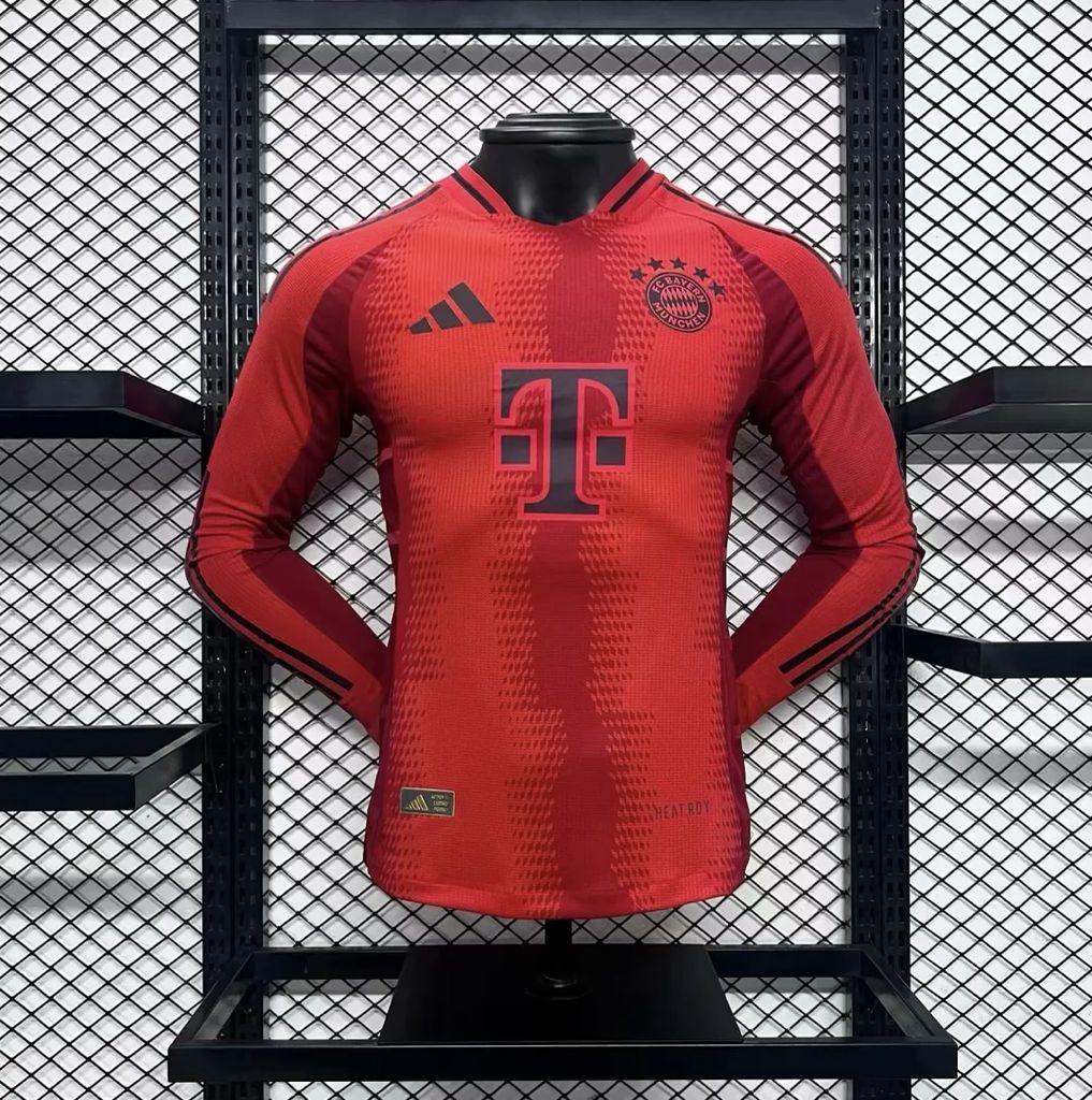 Bayern Munich 2024/25 Home Jersey Long Sleeves