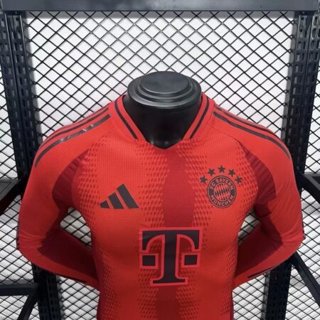 Bayern Munich 2024/25 Home Jersey Long Sleeves