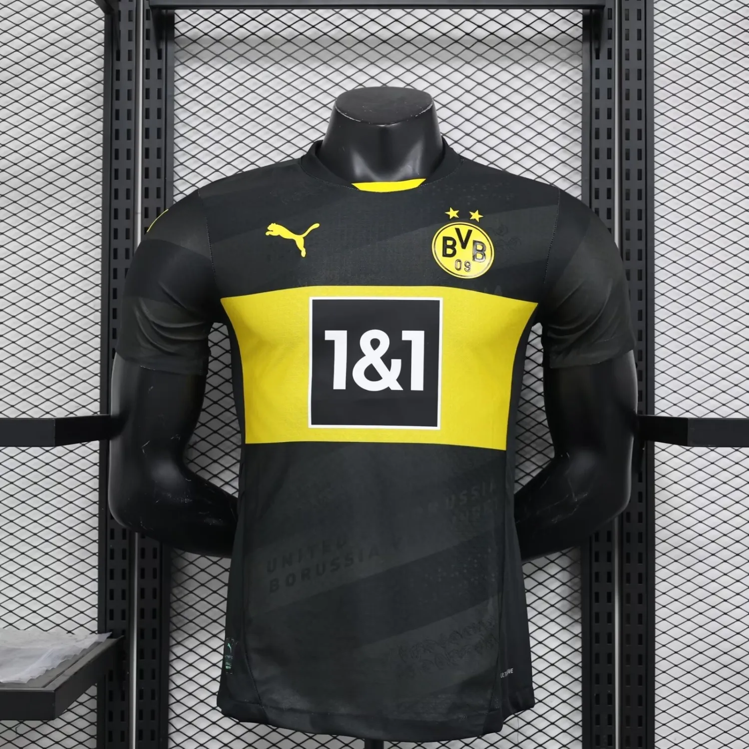 Borussia Dortmund 2024/25 Away Jersey Front Borussia Dortmund 2024/25 Away Jersey Front