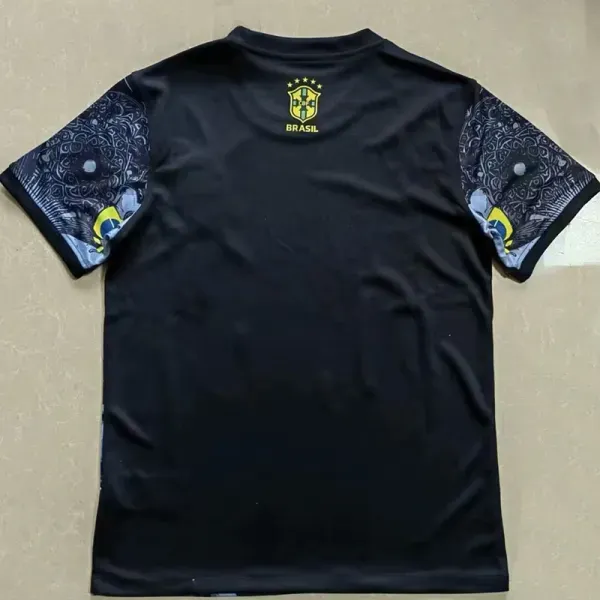 Brazil 2024/25 Black Special Edition Jersey Back Brazil 2024/25 Black Special Edition Jersey Back