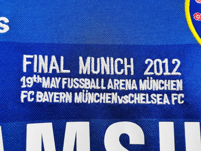 Chelsea 2011/12 Champions League Winning Jersey Tag 3