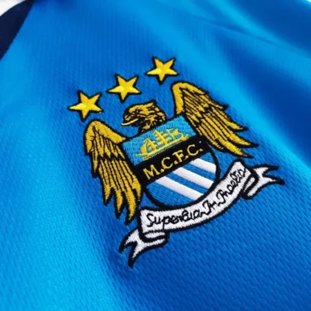 Manchester City 1998/99 Home Jersey Tag 1 Manchester City 1998/99 Home Jersey Tag 1