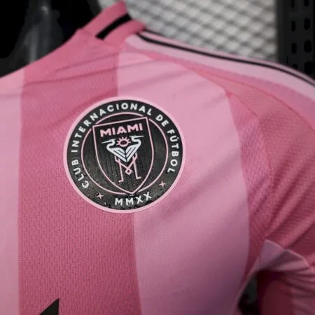 Inter Miami 2025/26 Home Jersey Long Sleeves