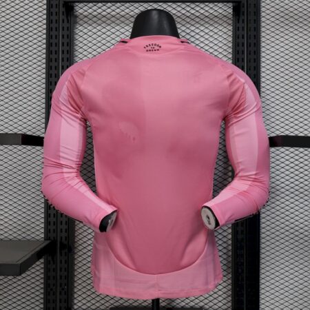 Inter Miami 2025/26 Home Jersey Long Sleeves