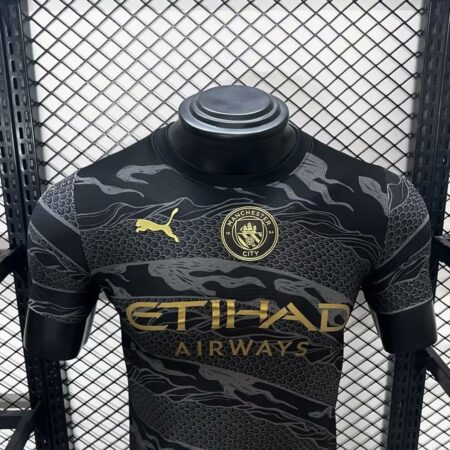 Manchester City 2023/24 Black Dragon Player's Jersey