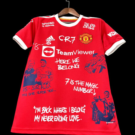 Special Manchester United X CR7 Jersey 2021/22 Home