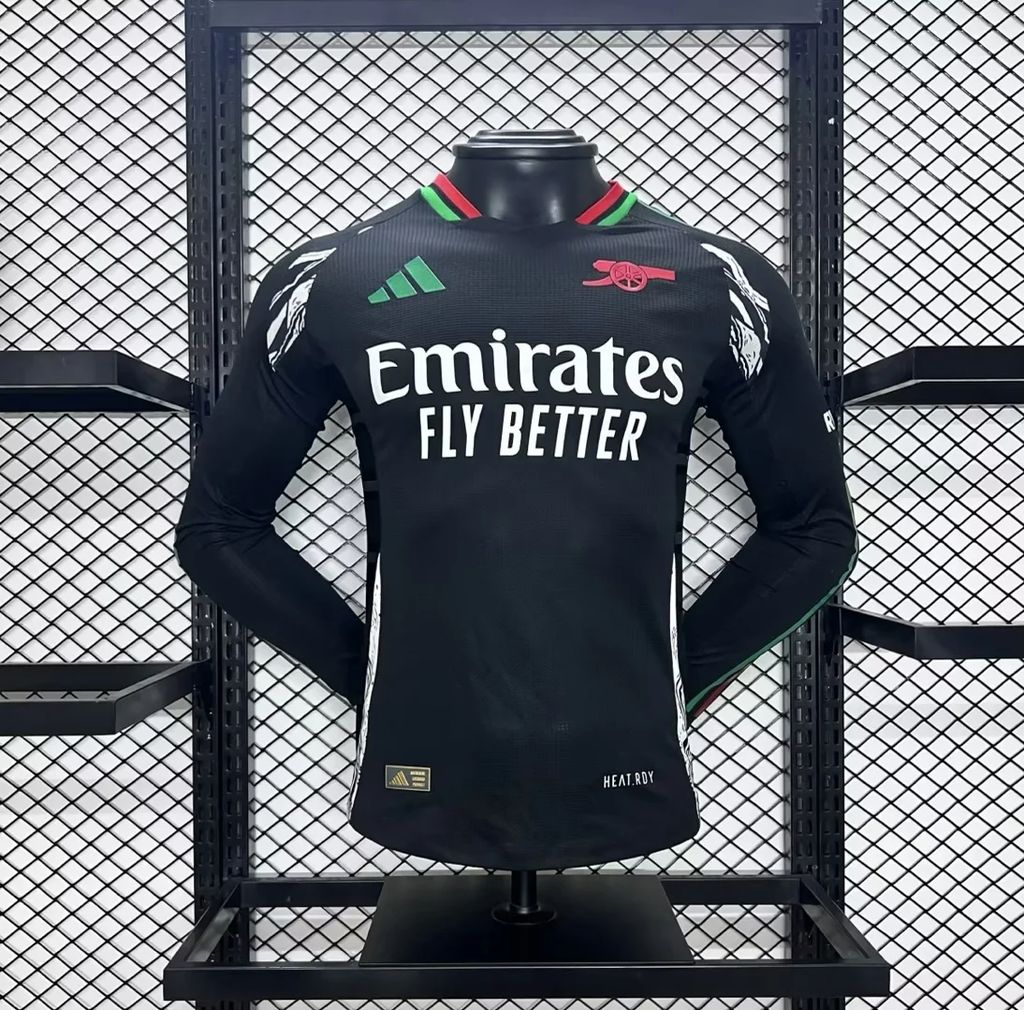 Arsenal 2024/25 Away Jersey Long Sleeves 1