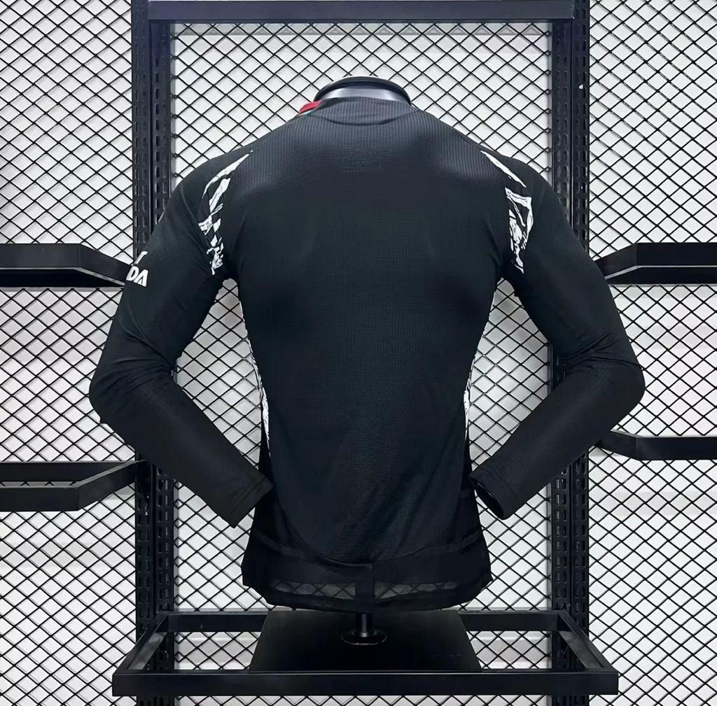 Arsenal 2024/25 Away Jersey Long Sleeves Back 1