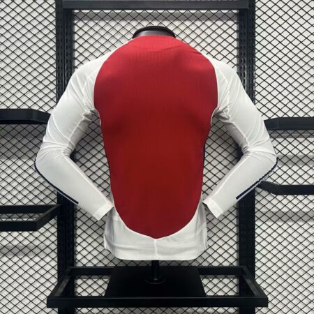 Arsenal 2024/25 Away Jersey Long Sleeves Back