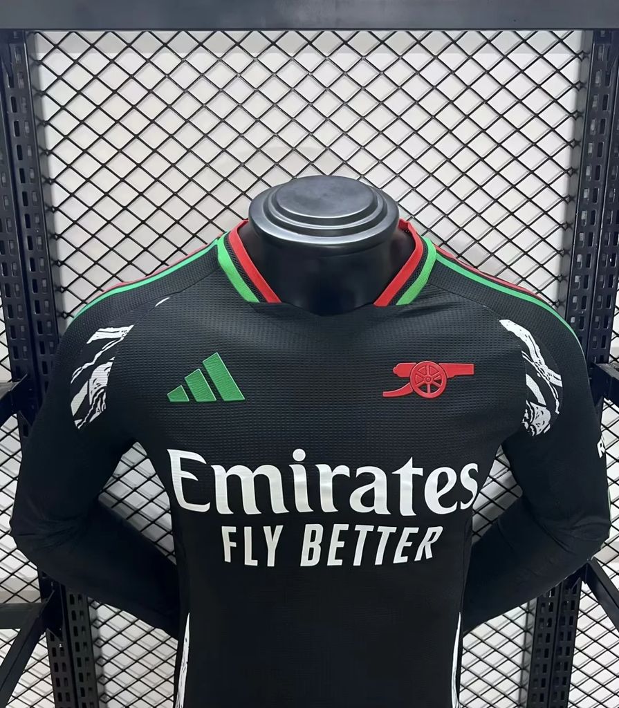 Arsenal 2024/25 Away Jersey Long Sleeves Tag 2