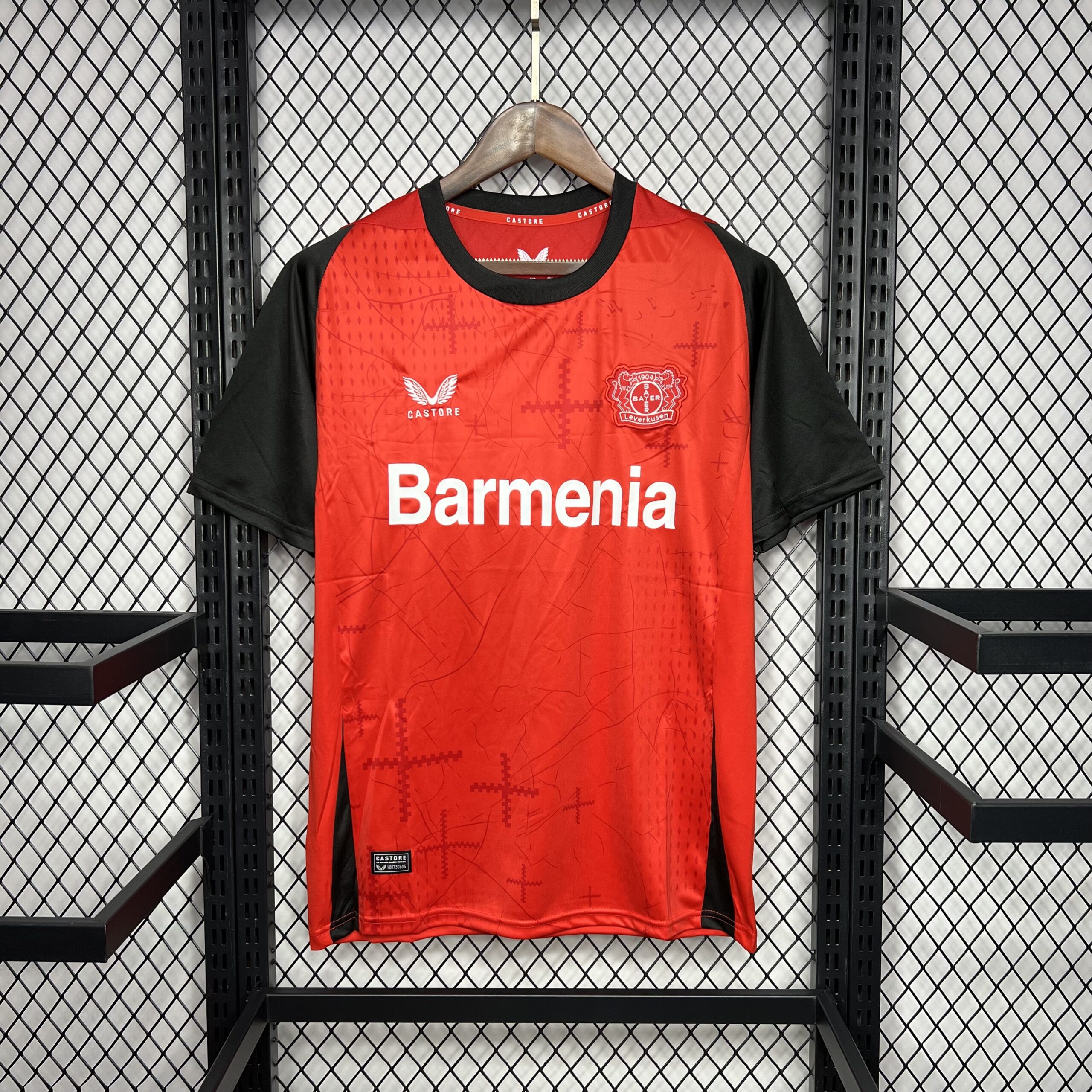 Bayer 04 Leverkusen 2024/25 Home Jersey Front Bayer 04 Leverkusen 2024/25 Home Jersey Front