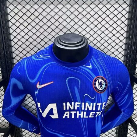 Chelsea 2024/25 Home Jersey Long Sleeves Tag 1
