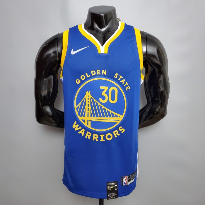 Stephen Curry Golden State Warriors Bonus Edition Swingman Jersey Blue