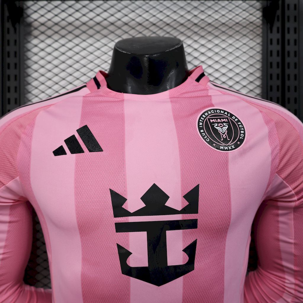 Inter Miami 2025/26 Home Jersey Long Tag 3