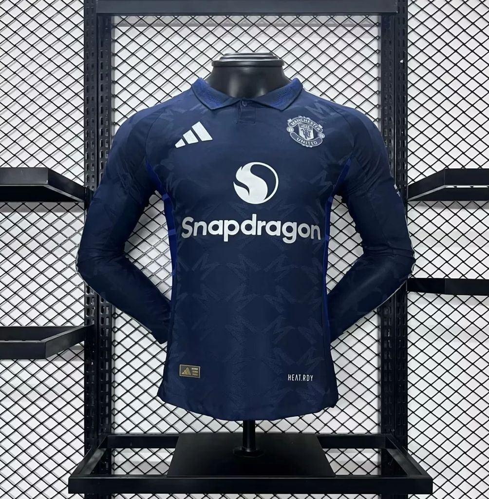 Manchester United 2024/25 Away Jersey Long Sleeves Front