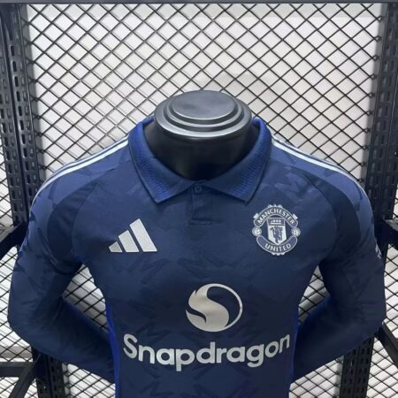 Manchester United 2024/25 Away Jersey Long Sleeves Tag 1 Manchester United 2024/25 Away Jersey Long Sleeves Tag 1