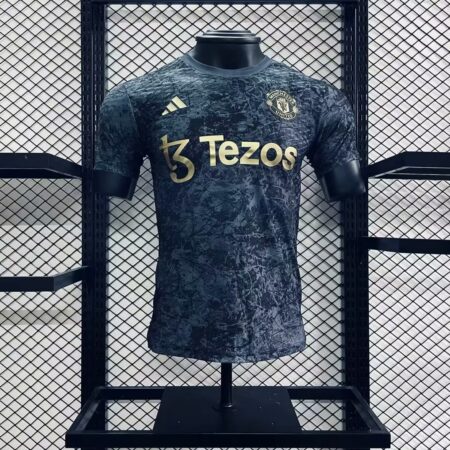 Manchester United 2024/25 Stone Roses Pre-Match Jersey Front Manchester United 2024/25 Stone Roses Pre-Match Jersey Front