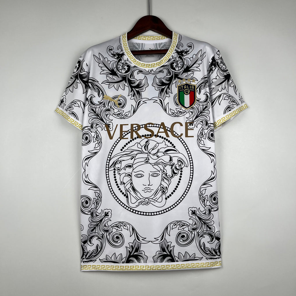 Italy X Versace White 22/23 Jersey