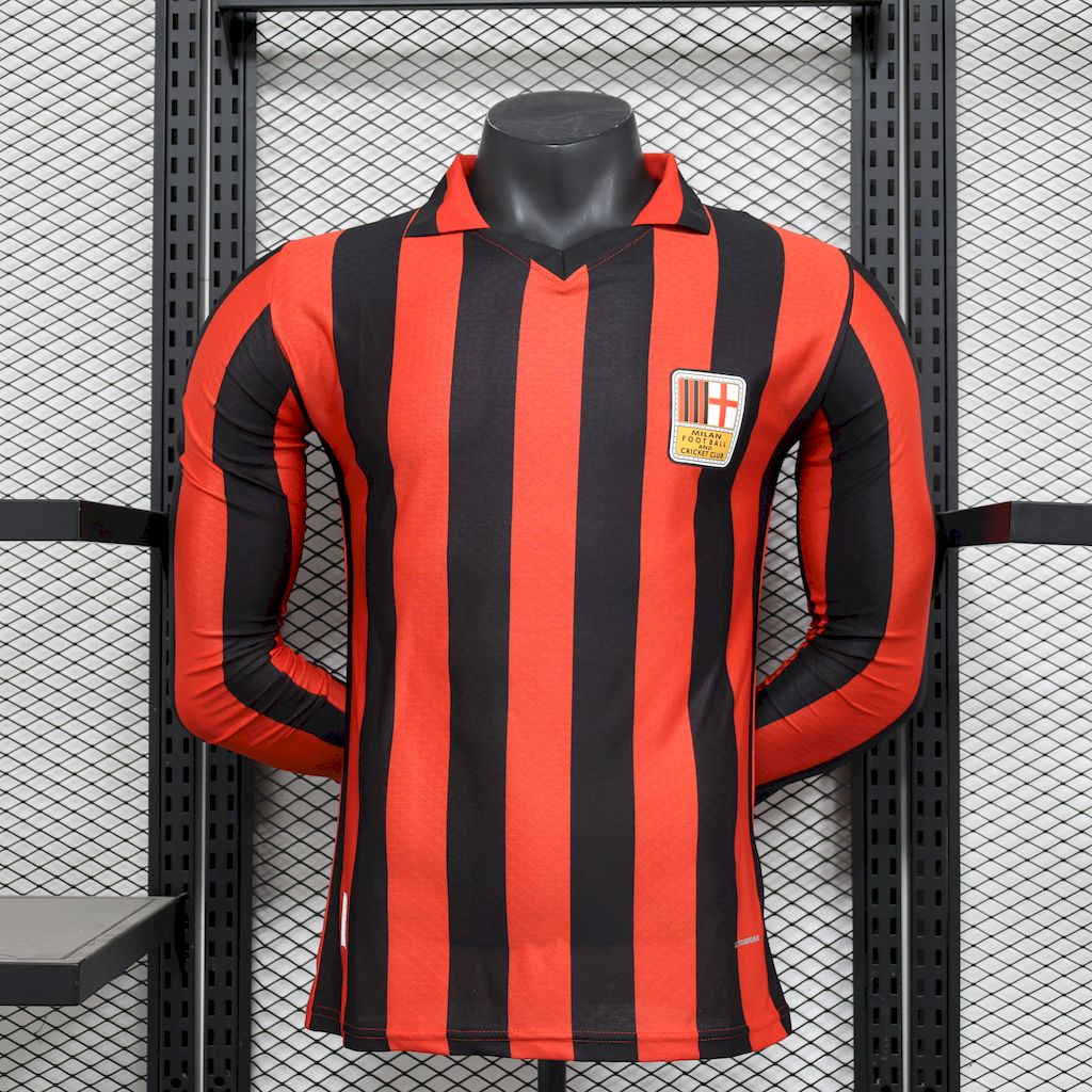 AC Milan 125th Anniversary Edition Jersey Long Sleeves