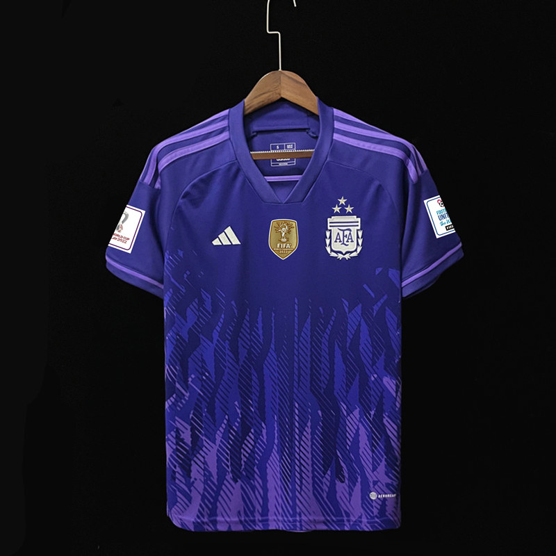 Argentina 2022 Away Jersey 3 Stars