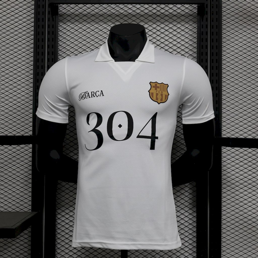 Barcelona Lamine Yamal 304 Limited Edition White Jersey