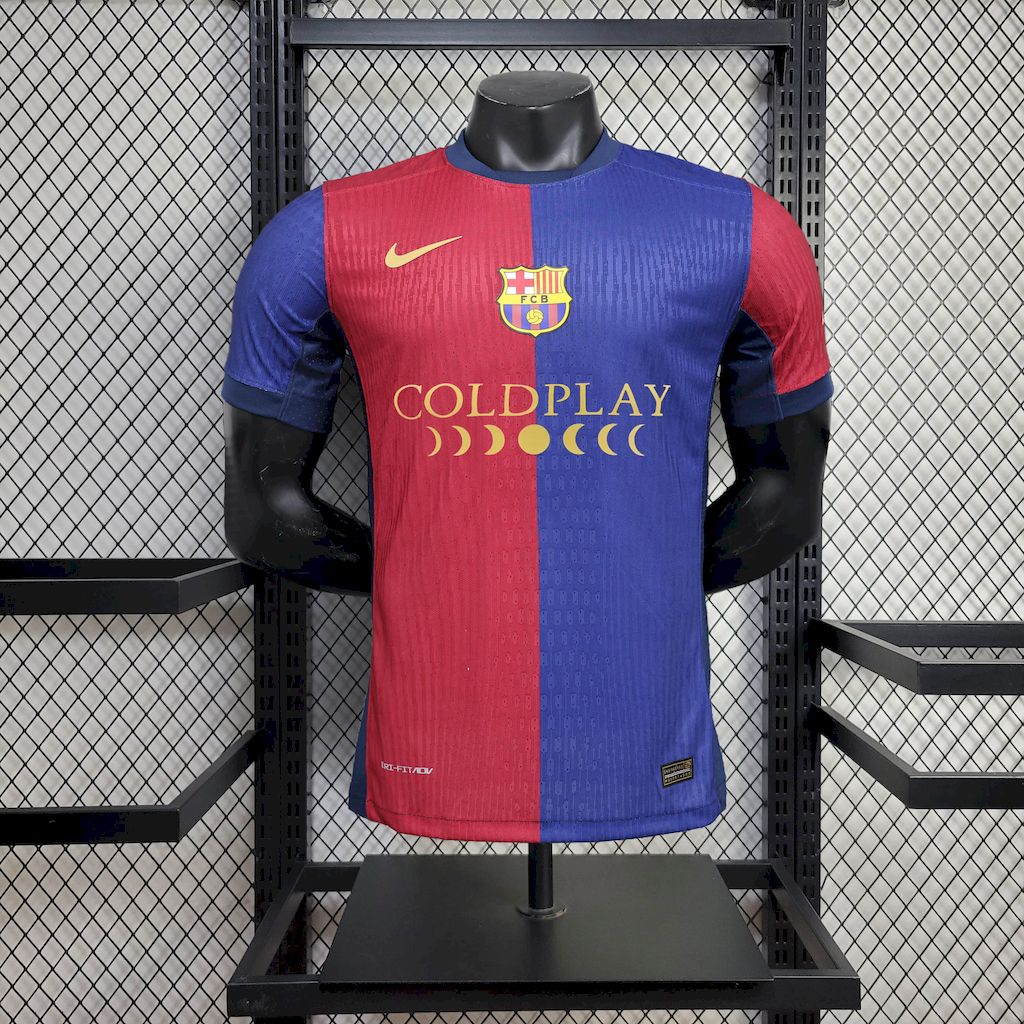 Barcelona 2024/25 Home Coldplay Sponsored Jersey