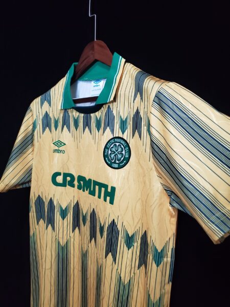 Celtic retro 21 Celtic 1989/90 Away Jersey
