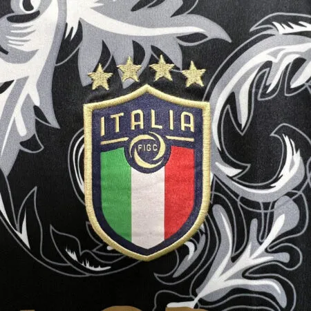 Italy X Versace Black Jersey