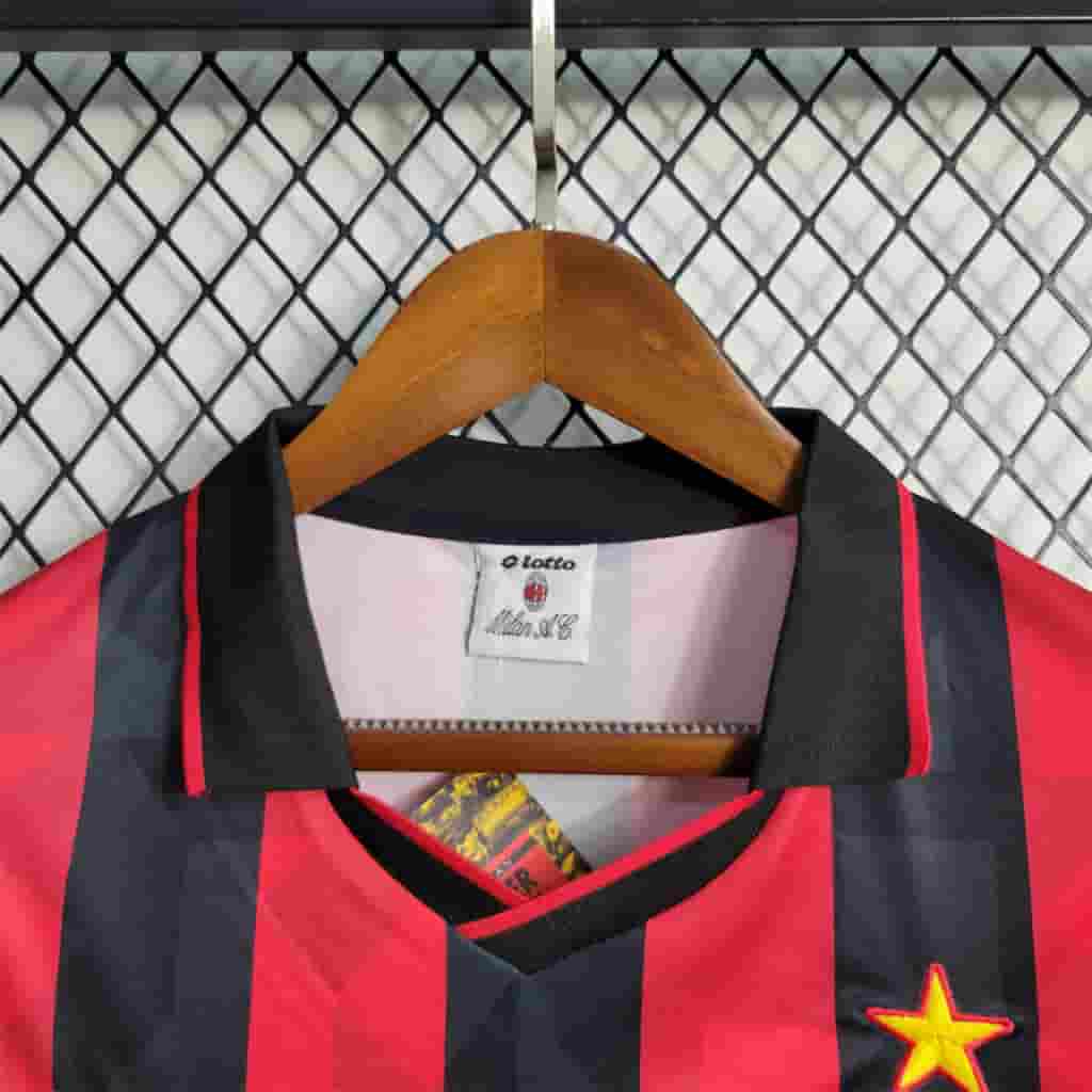 AC Milan 1993/94 Home Jersey – Paolo Maldini Tag 4 AC Milan 1993/94 Home Jersey – Paolo Maldini Tag 4