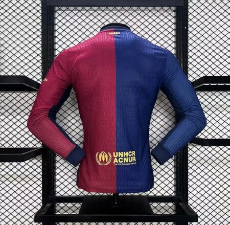 Barcelona 2024/25 Home Jersey Long Sleeves