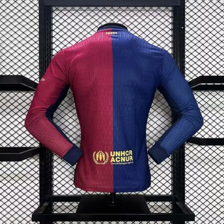 Barcelona 2024/25 Home Jersey Long Sleeves
