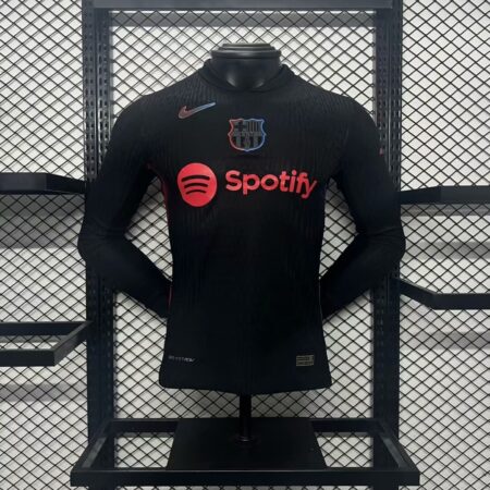 Barcelona 2024/25 Away Jersey Alternate Version Long Sleeves