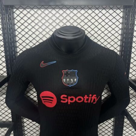 Barcelona 2024/25 Away Jersey Alternate Version Long Sleeves