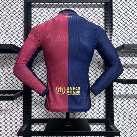 Barcelona 2024/25 Home Jersey Alternate Version Long Sleeves