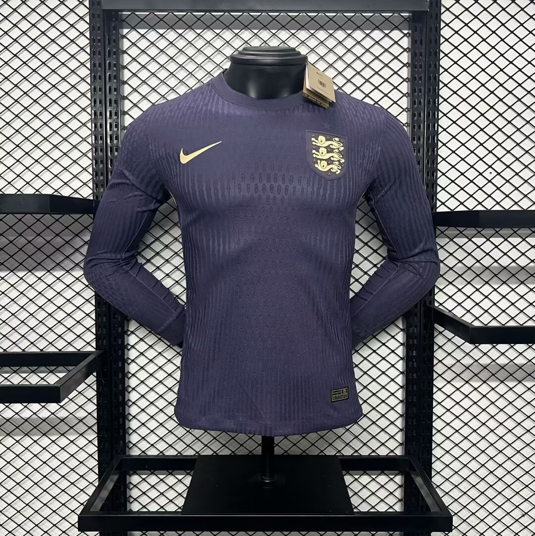 England 2024 Away Jersey Long Sleeves
